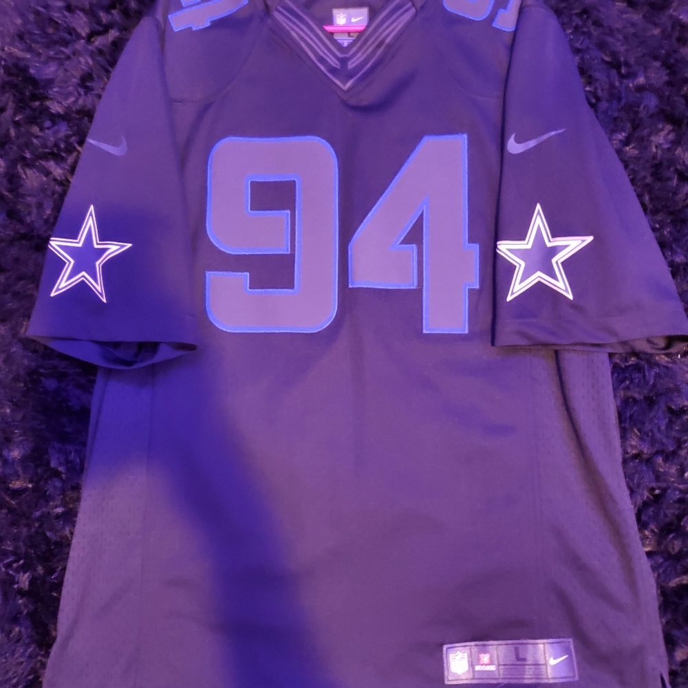 Black and blue dallas cowboys WARE jersey #94